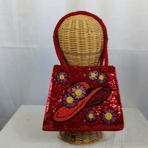 Red Hat Society Red Purse